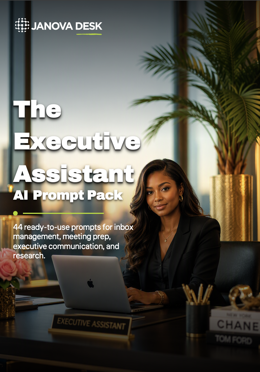 The Executive Assistant AI Prompt Pack