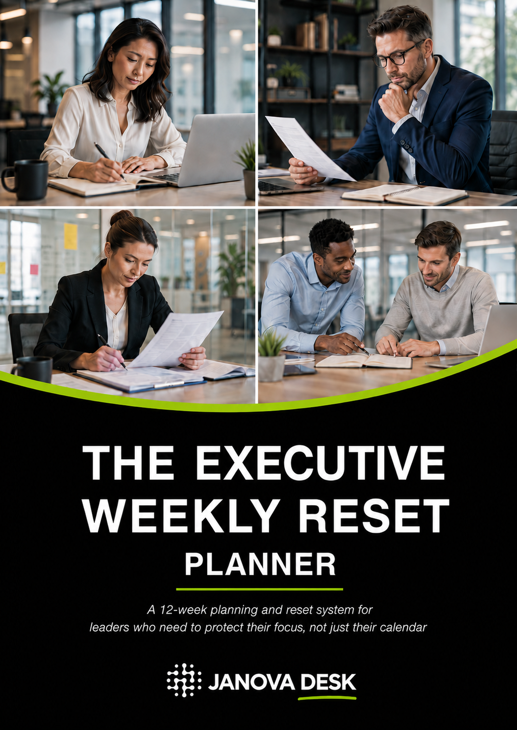 The Executive Weekly Reset Planner